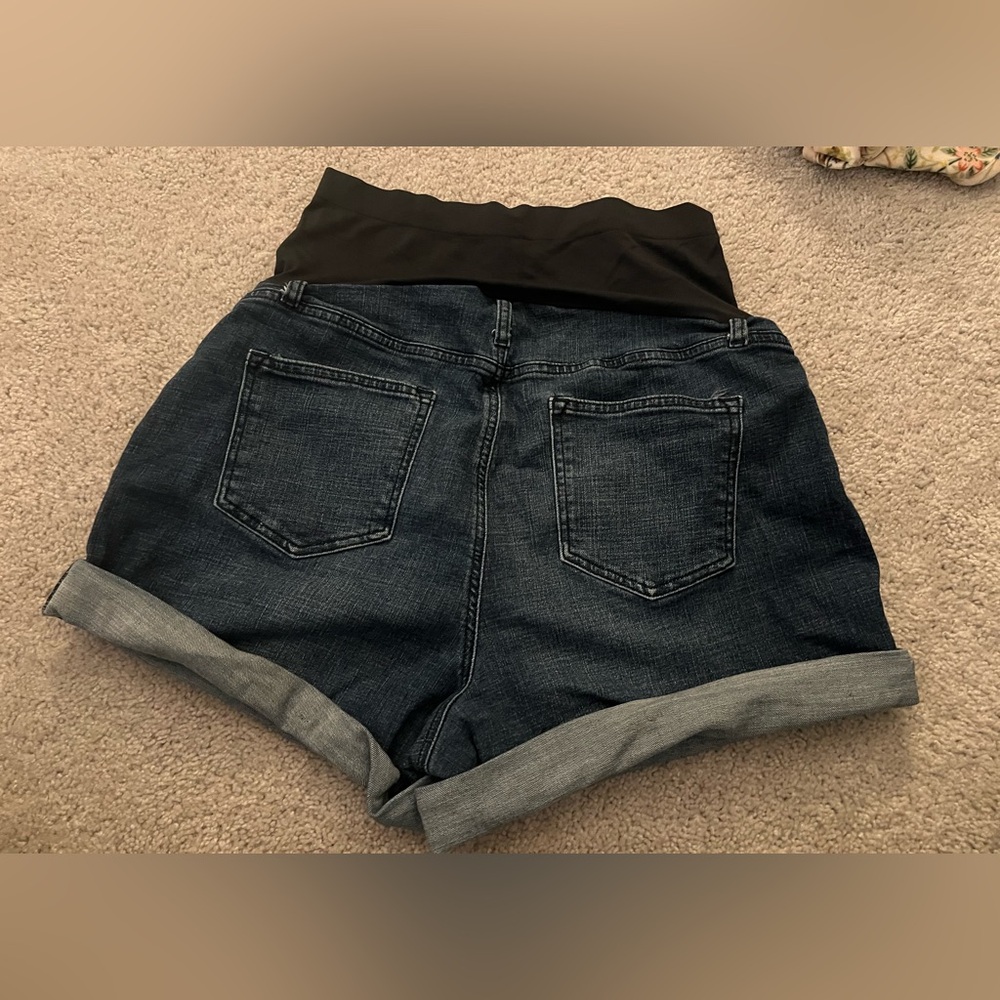 Sonoma Maternity Jean Shorts Size 18 - Picture 3 of 3